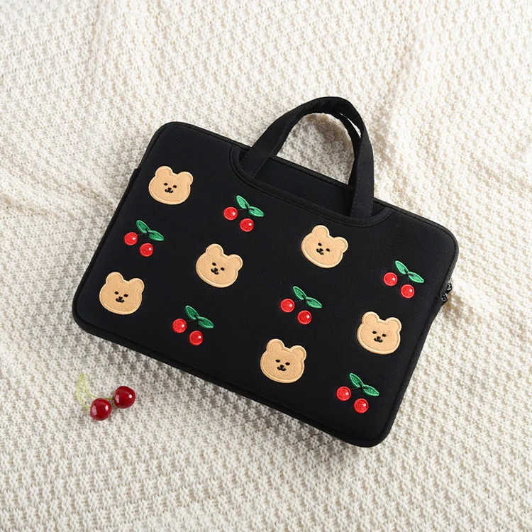 手提笔记本电脑包适用苹果macbook15.6华为matebook14女联想小新