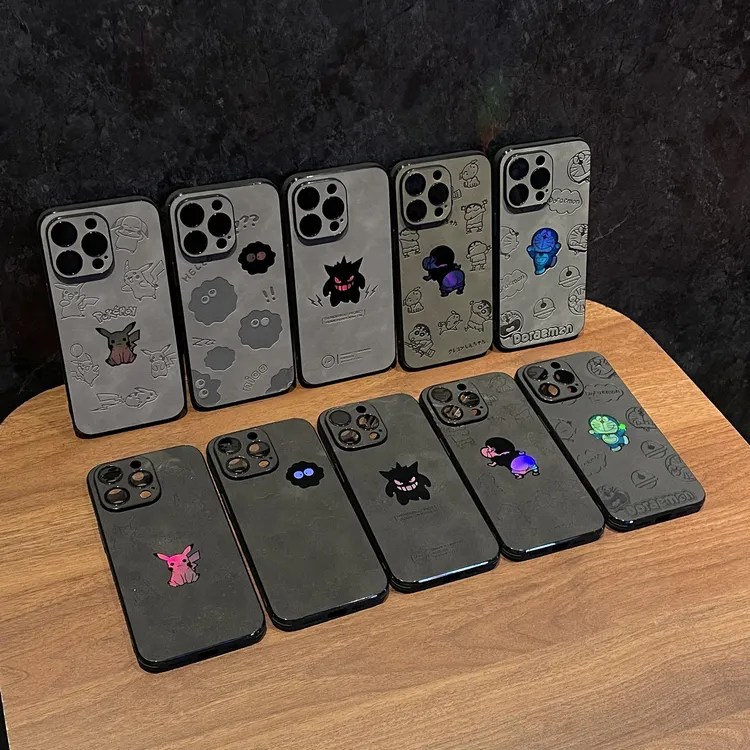 翻毛皮新款潮牌卡通个性适用苹果iPhone16promax手机壳全包15/14