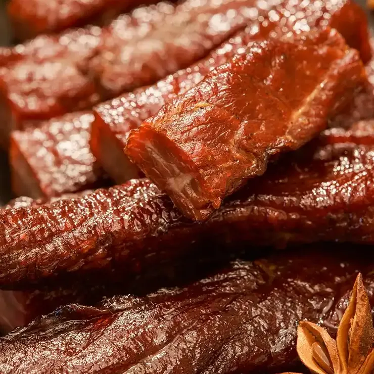 草原福美内蒙古特产风干大长条牛肉干手撕牛肉原味看剧零食好吃