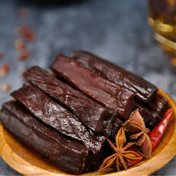 草原福美内蒙古特产风干大长条牛肉干手撕牛肉原味看剧零食好吃