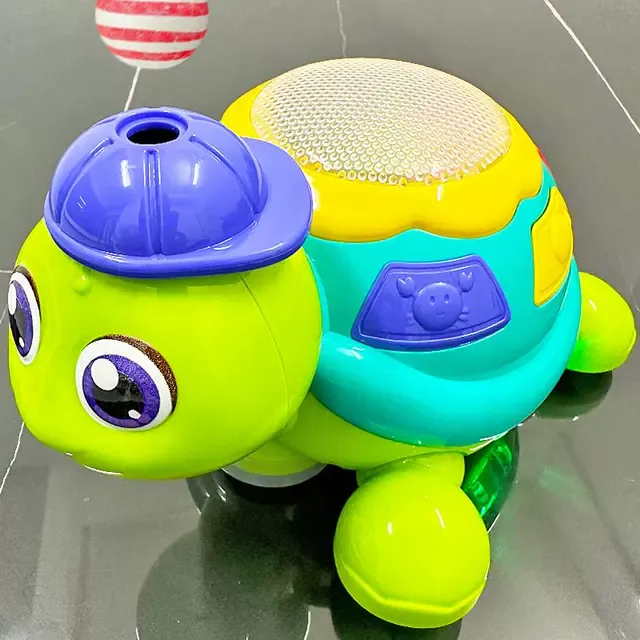 婴儿玩具电动吹球乌龟悬浮球儿童0一1岁2-3男孩4女孩5宝宝6小孩子