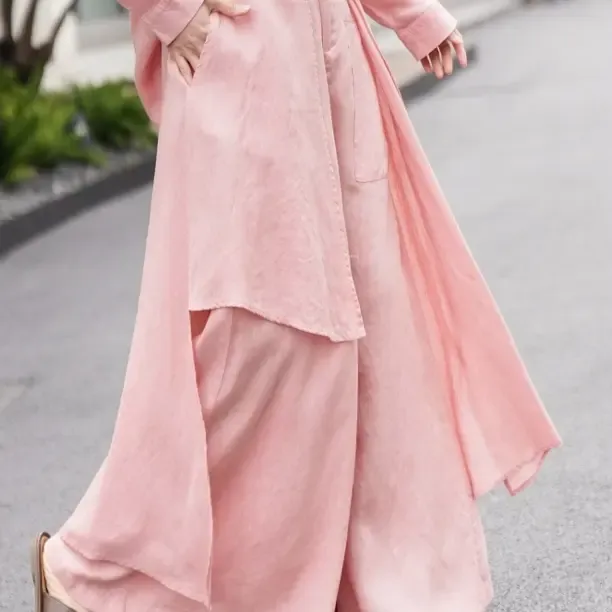 小众设计时髦高级气质休闲裤