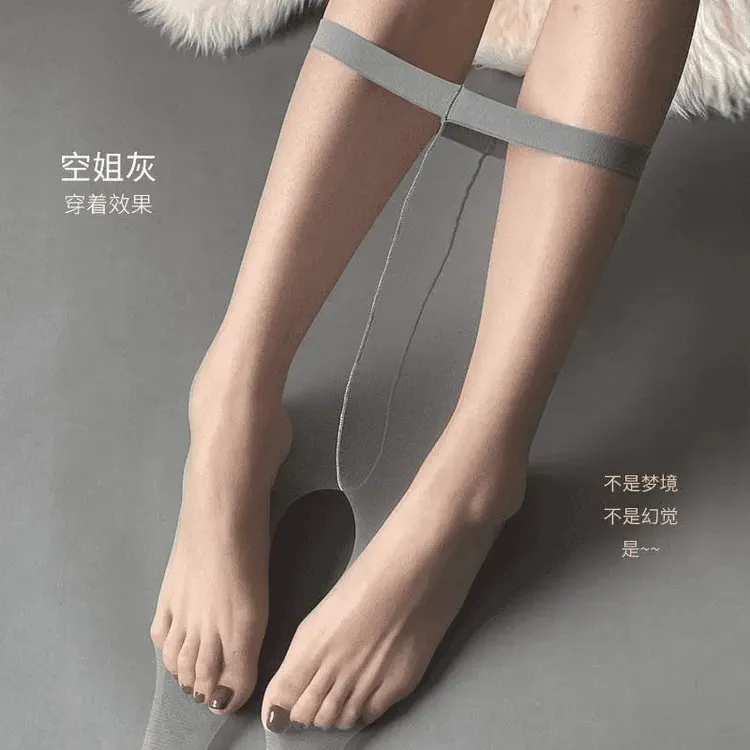 新款0D一线裆超薄丝袜女春夏季高透黑丝光腿美肤连裤袜子百搭