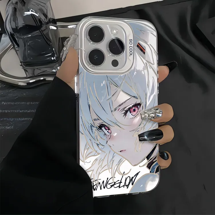 奥菲顿绫波丽镂空适用iphone15苹果14手机壳13华为vivo小米oppo套