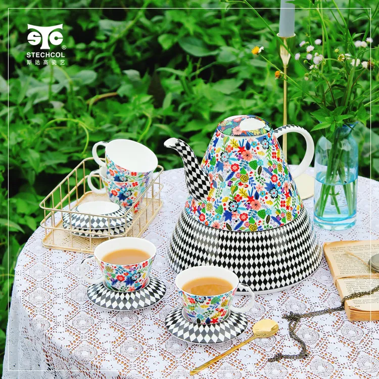 Stechcol 斯达高爱丽丝花园茶具套高档礼盒送礼家用下午茶