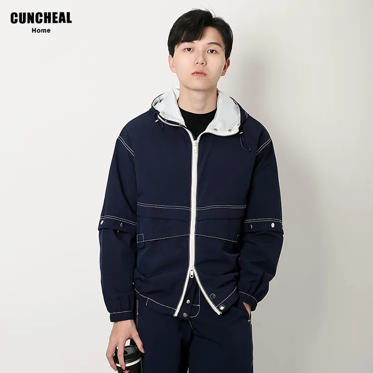 CUNCHEAL【BV葆蝶】2024解构三防梭织连帽冲锋衣男士百搭秋款外套