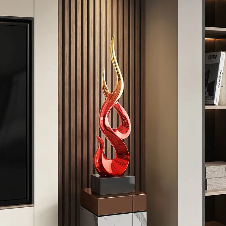 家居节节高升创意摆件客厅电视柜装饰品玄关礼物现代高档书房抽象