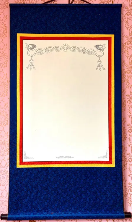 藏文书法专用唐卡