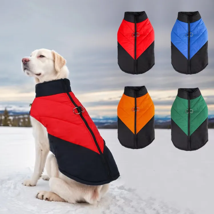 狗狗衣服加厚保暖狗狗棉马甲秋冬款宠物绿色棉衣简约时尚多色可选