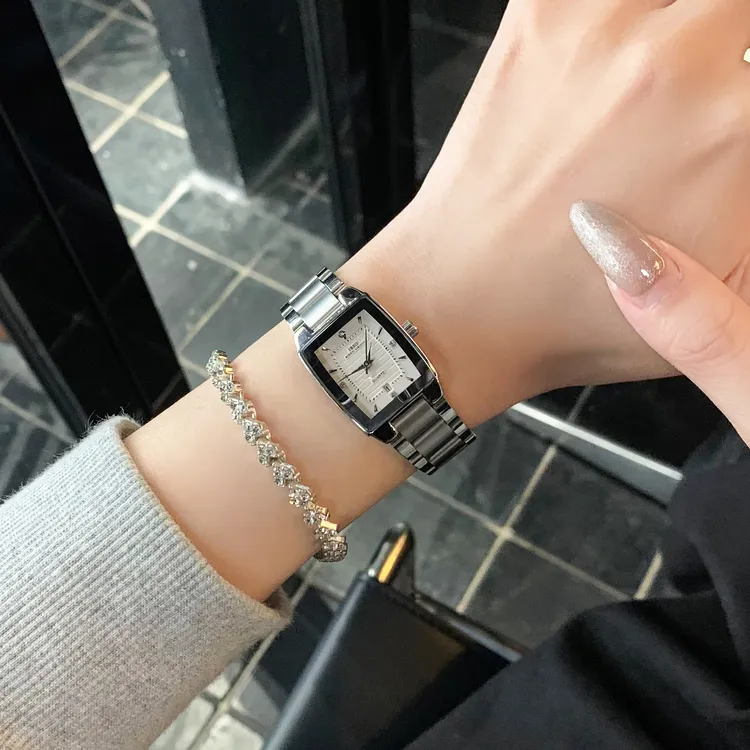 瑞士品牌手表IBSO*...8232*日历方表*時尚氣質腕表*百搭洋气手表