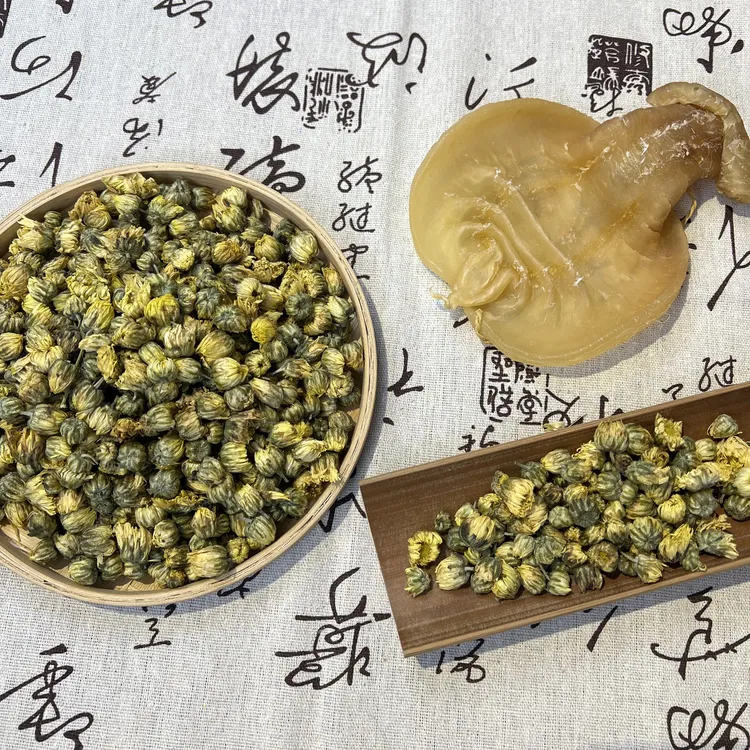精选桐乡无硫菊花胎菊菊花茶颗粒饱满冲泡饮用养生茶茶包搭配枸杞