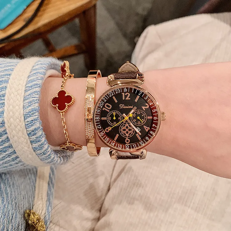 手表女士小众轻奢高级感复古简约气质正品名牌2024年新款防水潮流