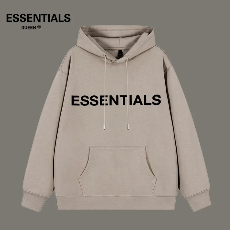ESSENTIALS QUEEN冬季美式休闲宽松长袖情侣潮流百搭加厚连帽卫衣