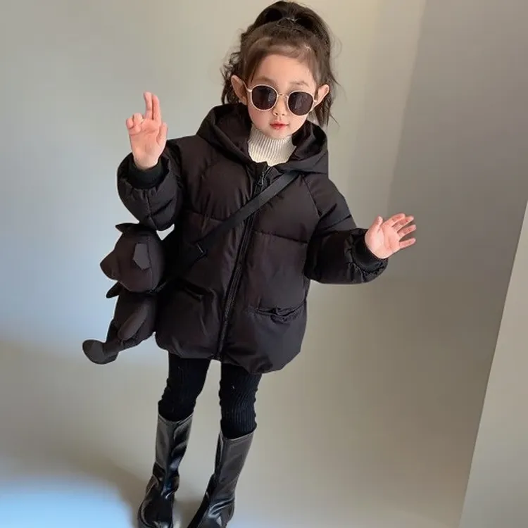 儿童棉服冬季新款中小童韩版时尚棉衣保暖防寒男女童儿童女外套