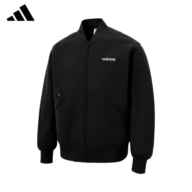 Adidas阿迪达斯棉服男装秋冬季防风保暖运动夹克JL9568