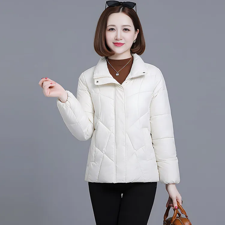 高乐姿【高乐姿】短款棉服女2025新款加厚棉衣女士百搭显瘦棉袄