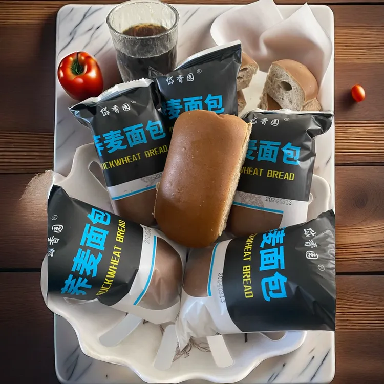 【岱香园】荞麦面包苦荞全麦面包老式面包黑面包早餐整箱代餐饱腹