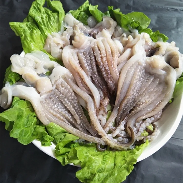 新鲜大个头精选味美鱿鱼须一包500克 ，3斤送1斤