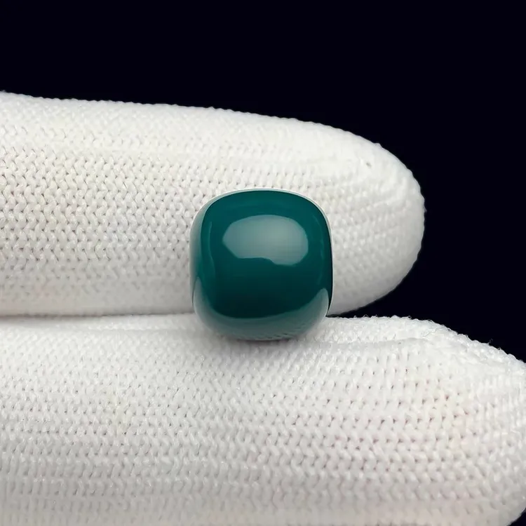 精工雪巴琉璃珠地狱色玉化老型桶珠顶珠腰珠星月菩提猴头手串配珠