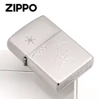 ZIPPO/之宝zippo打火机正品205刀刻【三朵雪花】主播推荐DYJ1