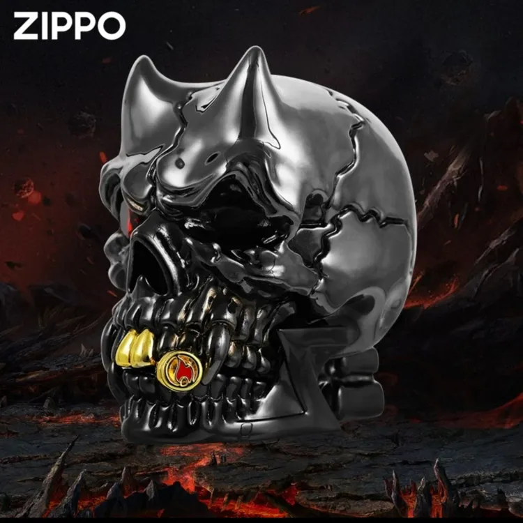 ZIPPO/之宝zippo打火机正品恶灵骑士-重甲骷髅地狱使者-防风DYJ1