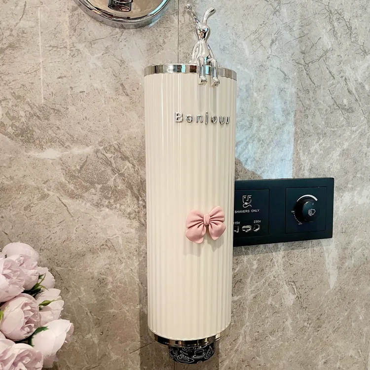 纸杯架取杯器带盖一次性杯子壁挂式免打孔纸取杯架高颜值收纳盒