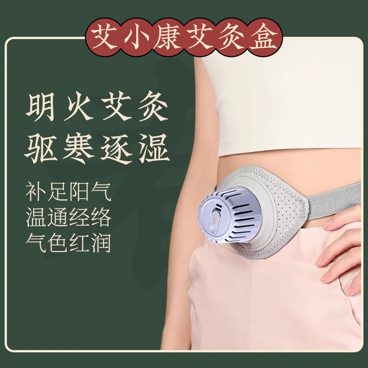 启春堂艾小康微烟艾灸盒家用便携式艾灸工具古法悬灸灸筒