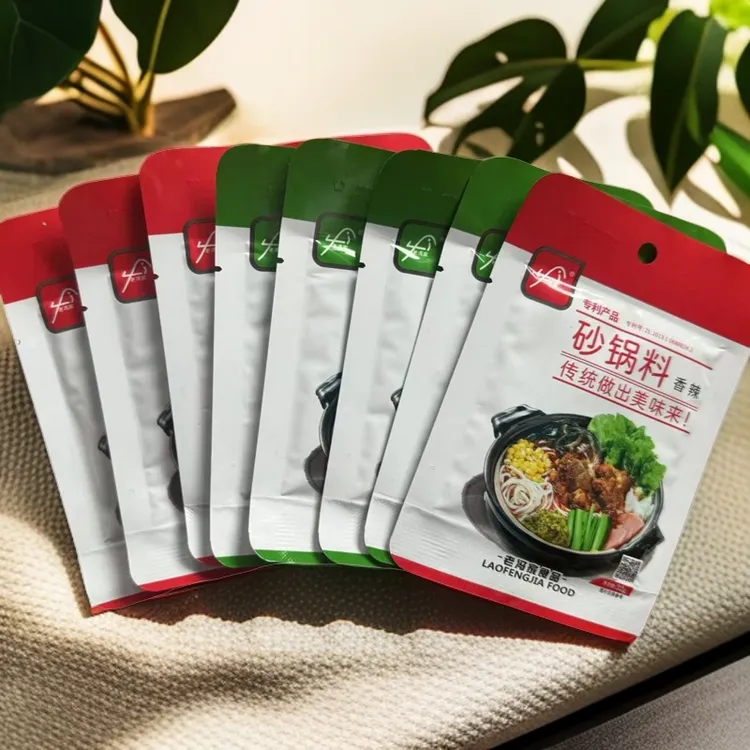 老冯家砂锅料食用三鲜口味32g*8小袋装香辣辣味传统地道手工即