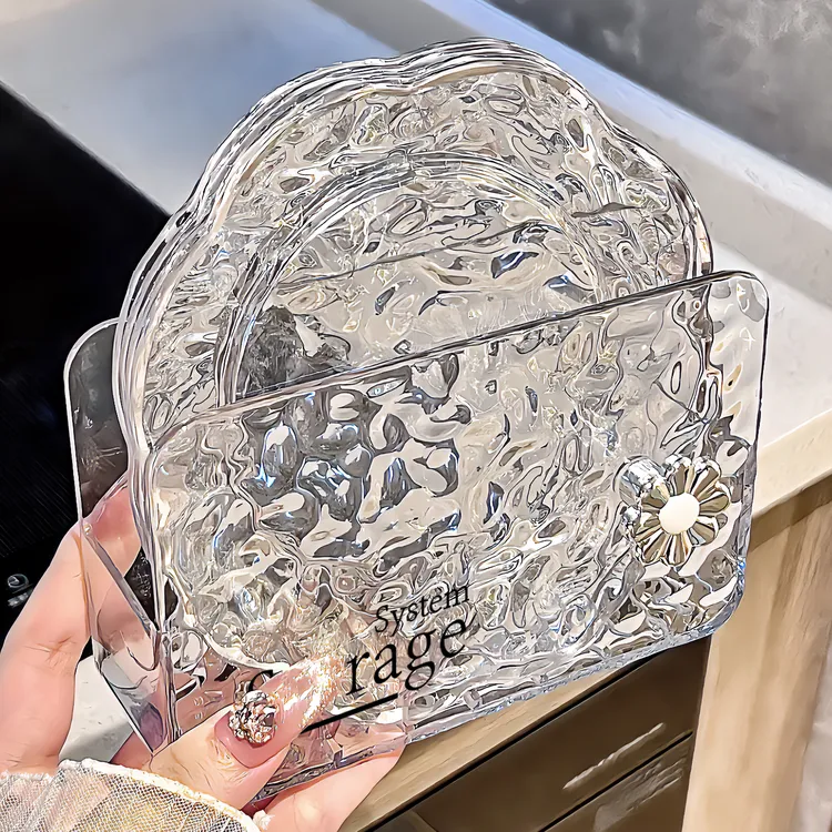 BSD高颜值轻奢新款吐骨头骨碟家用高档盘子水果盘塑料吐骨碟子