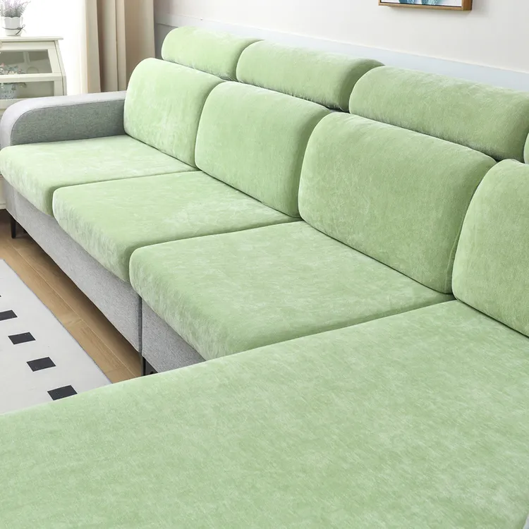 新款雪尼尔万能通用型沙发套量签防猫防滑沙发垫弹力加厚四季简约