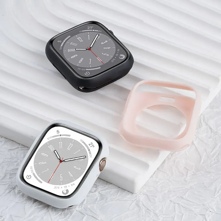 适用苹果手表applewatch S11/10/9/8硅胶保护套运动S7智能6保护壳