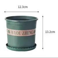 家庭养花盆带水托盘