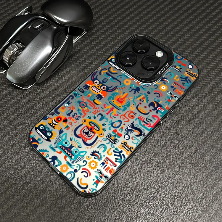 满屏怪兽iphone15手机壳14promax高级13防摔苹果16pro网红12/11潮