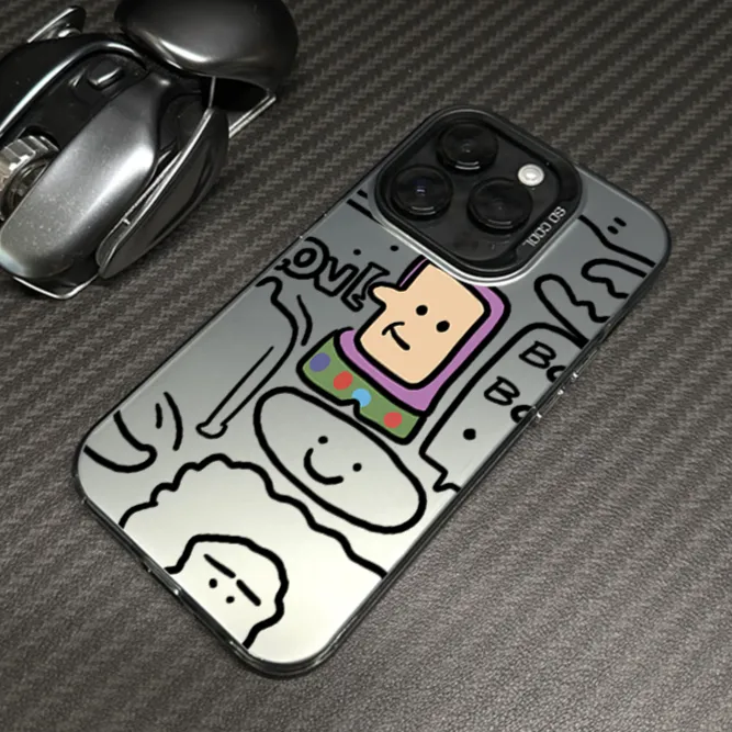 巴斯光年苹果17/16/15promax手机壳iphone14pro网红13高级12磨砂