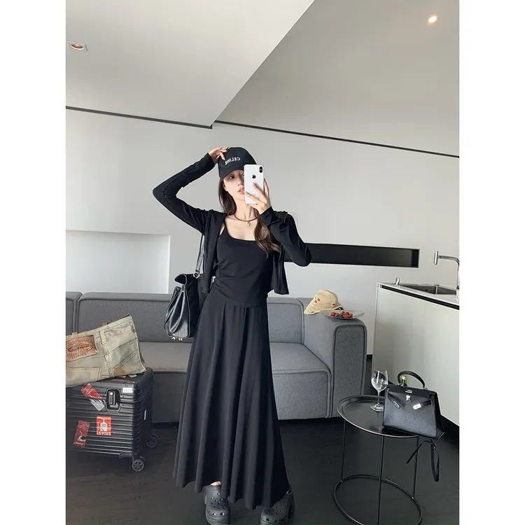 FORNI × YOYO 唤醒春朝 吊带裙子三件套时尚休闲宽松设计师百搭款