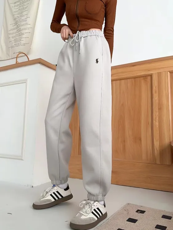 2024年春季新款时尚简约宽松休闲纯色春款七色卫裤10176