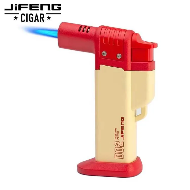JIFENG季风防风充气打火机直冲喷枪烘焙打火机户外实用个性便携