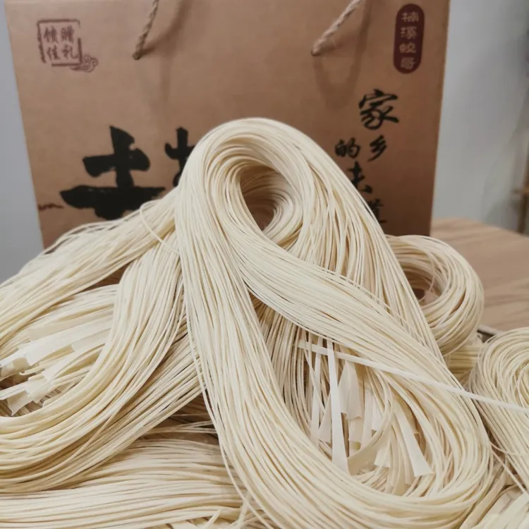 【蛟哥土特产】永嘉楠溪江 手工素面月子面长寿面5/10斤