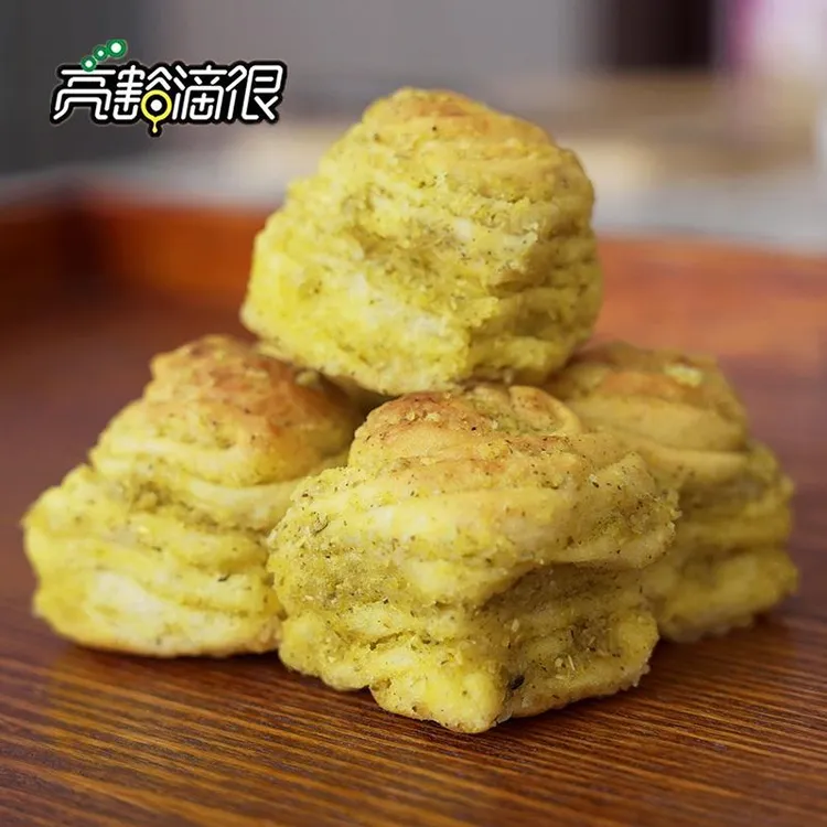甘肃特产小吃兰州香豆小卷手工烤馒头馍油果烧壳子烧饼笋1g