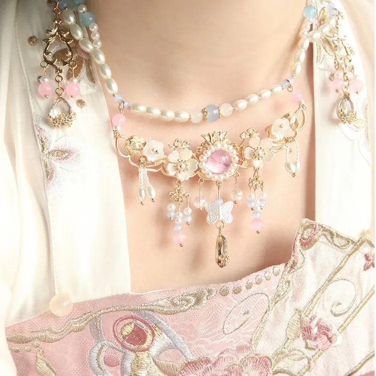 【直播】J-5-1花团锦簇  汉服配饰 d