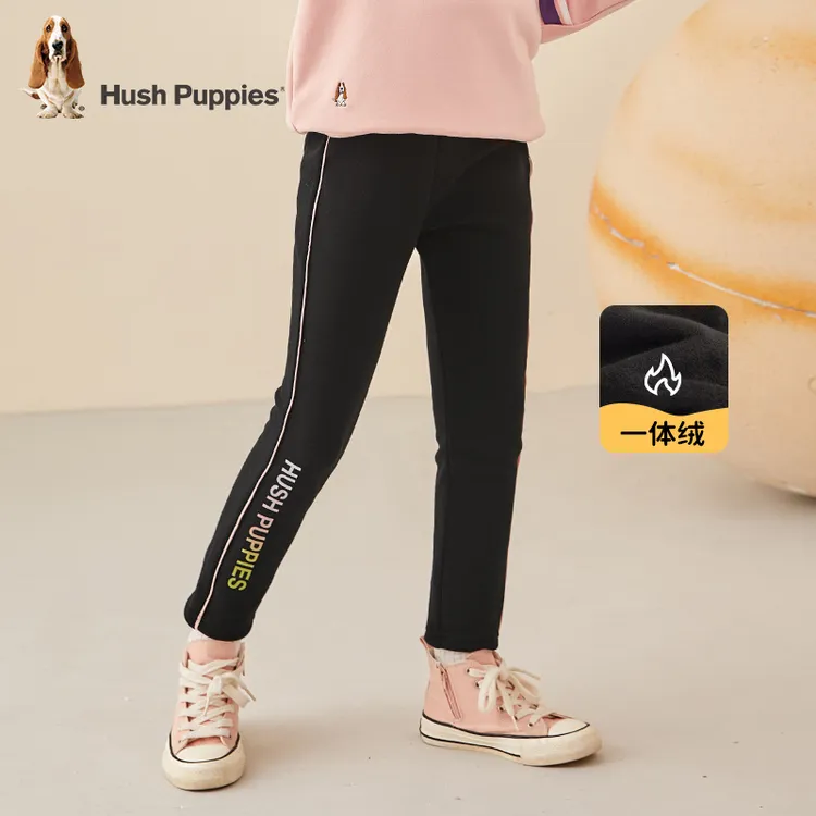 S暇步士童装冬季新款冬季小童一体绒保暖外穿打底裤HPQDGD34CH699