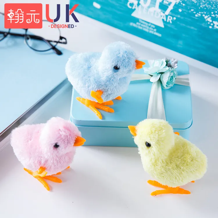 可爱仿真跳跳小鸡发条玩具男女宝宝儿童小孩益智大公鸡仔哄娃神器商品图