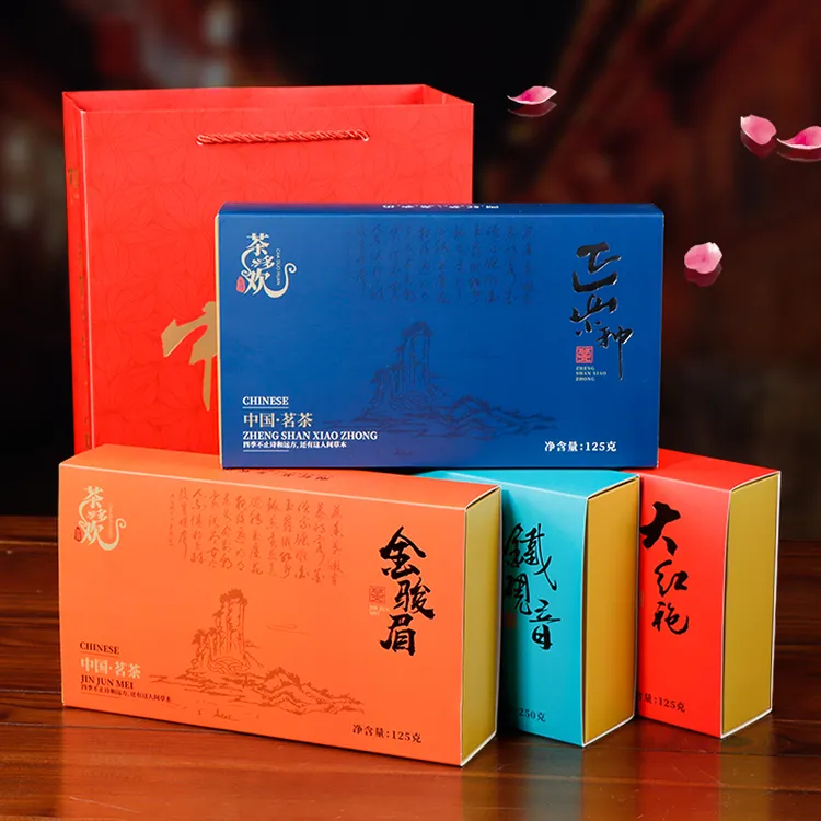 茶多欢茶叶礼盒装四大名茶醇厚送礼