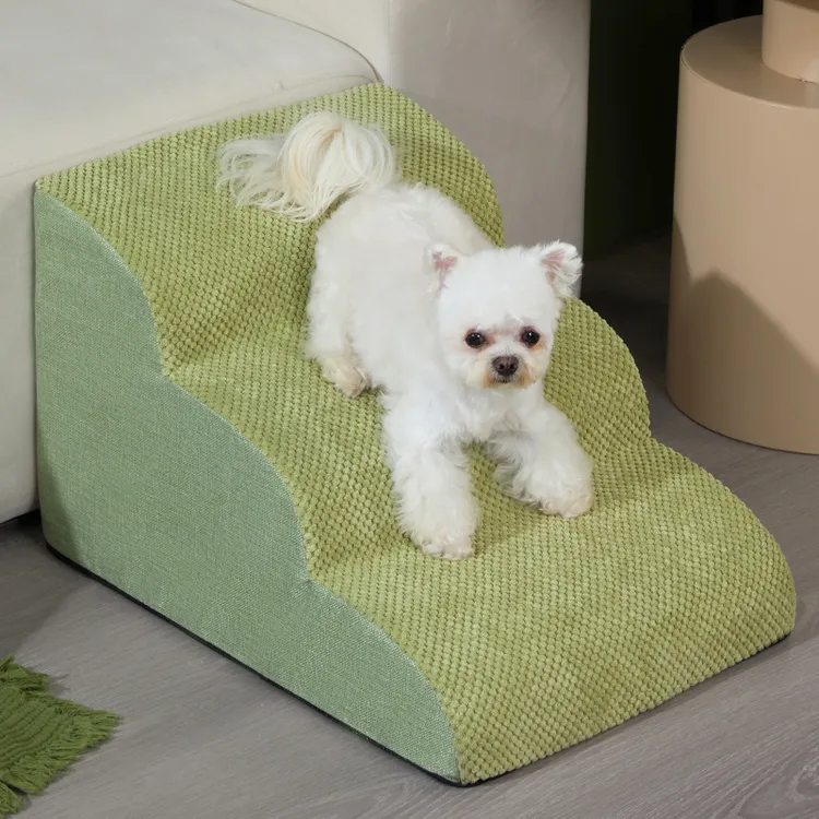宠物狗狗楼梯上下楼台阶爬梯子斜坡可拆洗老年小型犬沙发床边通用