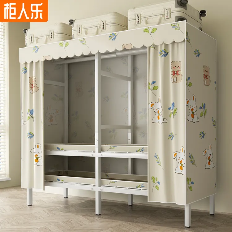 柜人乐全套简易结实耐用衣柜主卧家具衣柜简易全屋衣柜出租房衣柜