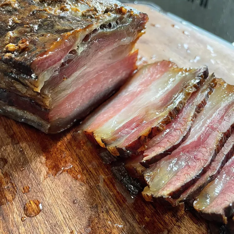 湖南特产柴火烟熏腊肉