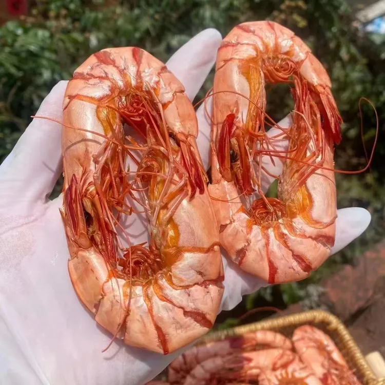 大号湛江虾干17-20对斑节虾干九节虾干海味干货送礼佳品