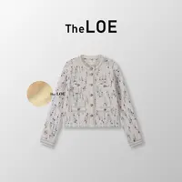 TheLOE/【白金香香】精纺羊毛气质圆领亮丝小香针织#09.12ZZ-G7217