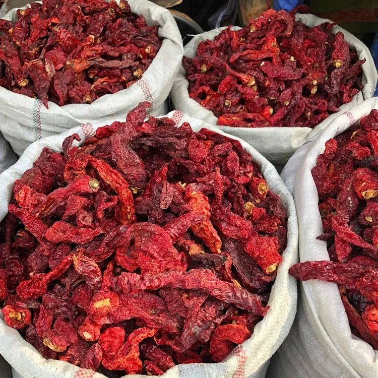 【新疆直发】新疆肉辣椒肉厚肉椒干辣椒辣皮子肉辣椒干辣椒400克