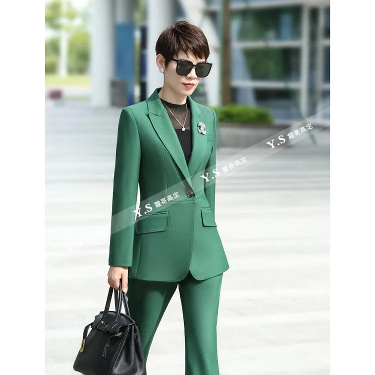 (新粉福利)2025秋冬款经典款小西装长袖休闲修身西装套装女装职业